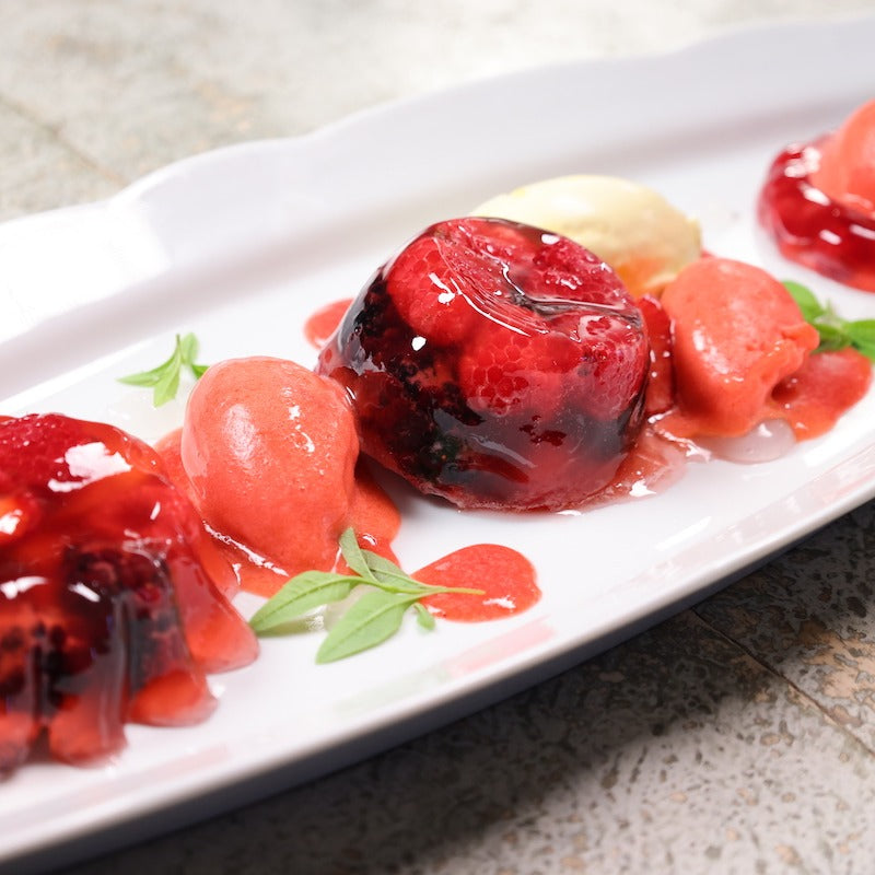 James Martin Vodka Jellies Elevated with Shanty Seaweed Vodka